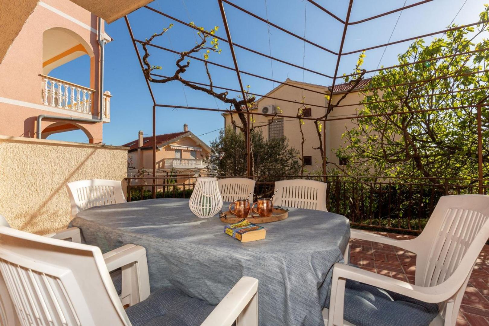 Three Bedroom Apartment In Biograd Biograd Na Moru Esterno foto
